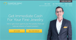 Desktop Screenshot of diamondbanc.com